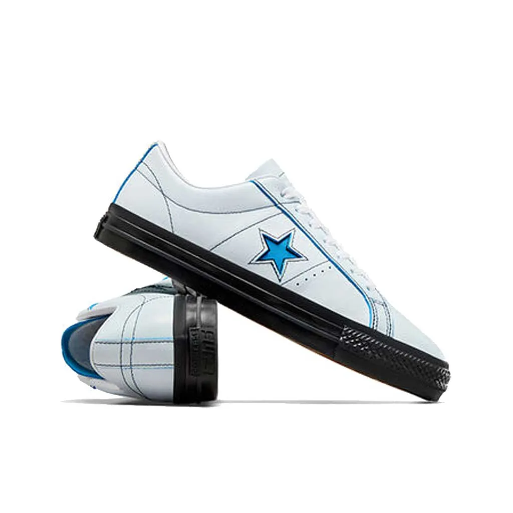 Converse One Star Pro Ox - Eddie Cernicky - White/Black/Kinetic Blue