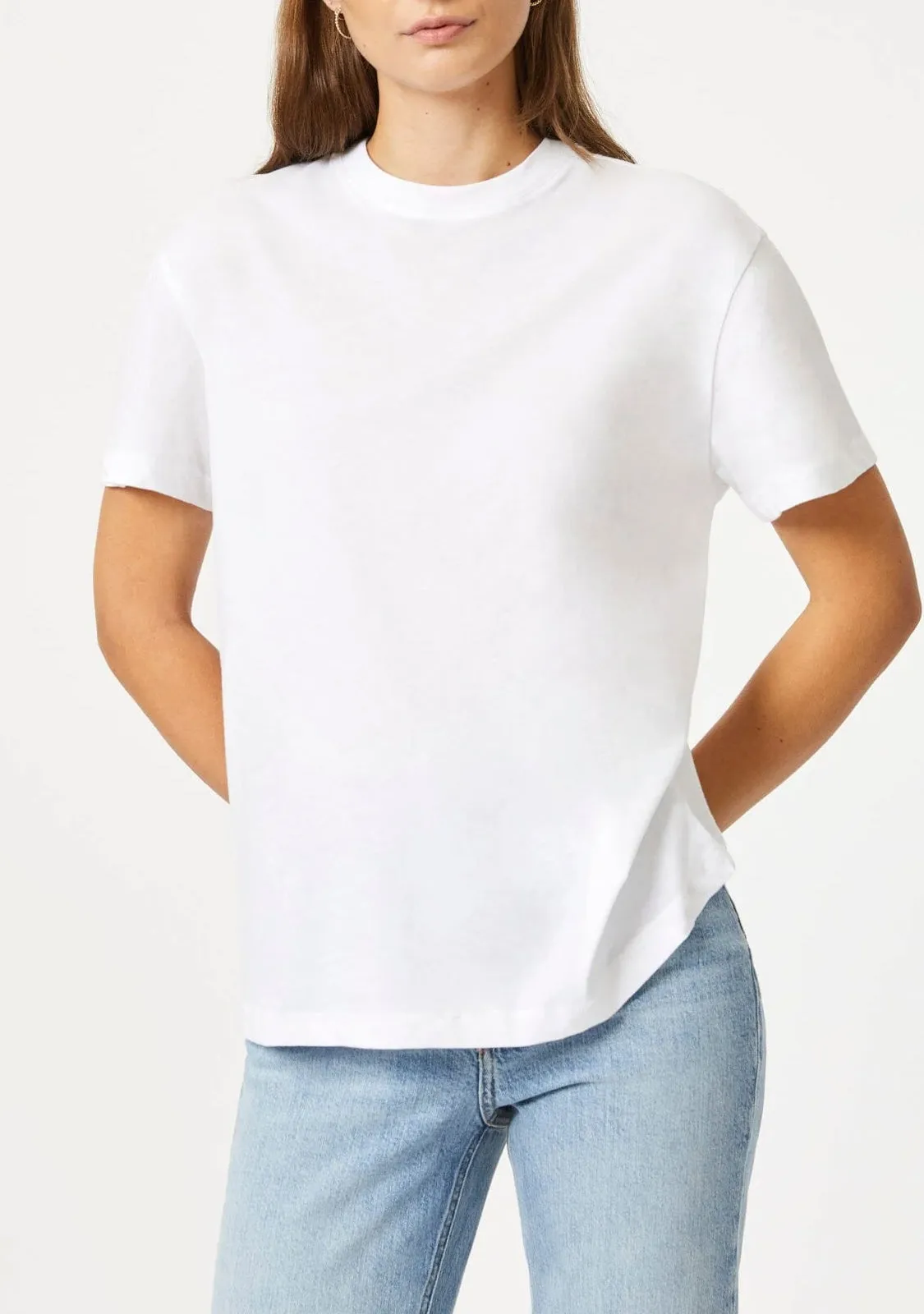 Crew Neck Basic Tee Relaxed