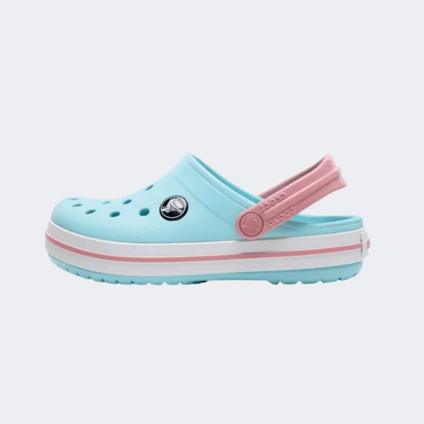 Crocs Crocband Clog T Kids Lifestyle Slippers Ice Blue