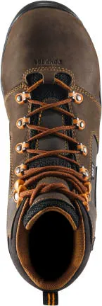 'Danner' Men's 4.5" Vicious Met Guard EH WP Comp Toe - Brown / Orange