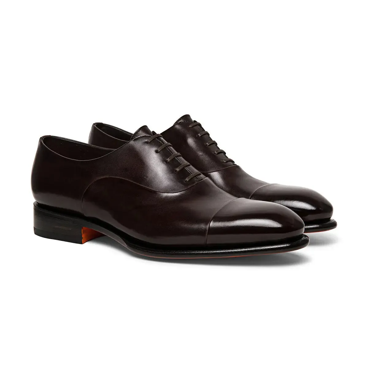 Dark Brown Lace Up Oxford Shoe