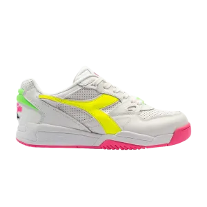 Diadora Rebound Ace 'White Fluo' sneakers, white