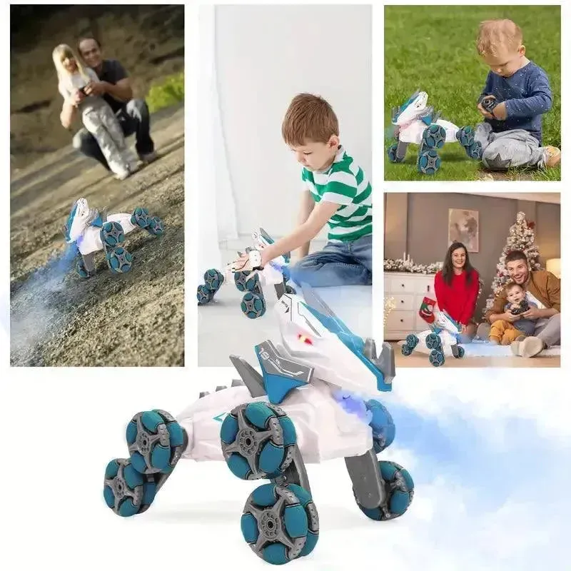 Dinosaur Shaped Gesture Movement RC Stunt Car