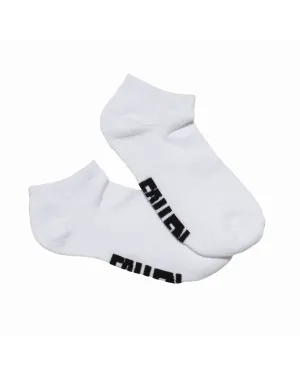 DISSORDER LOWCUT SOCK - WHITE