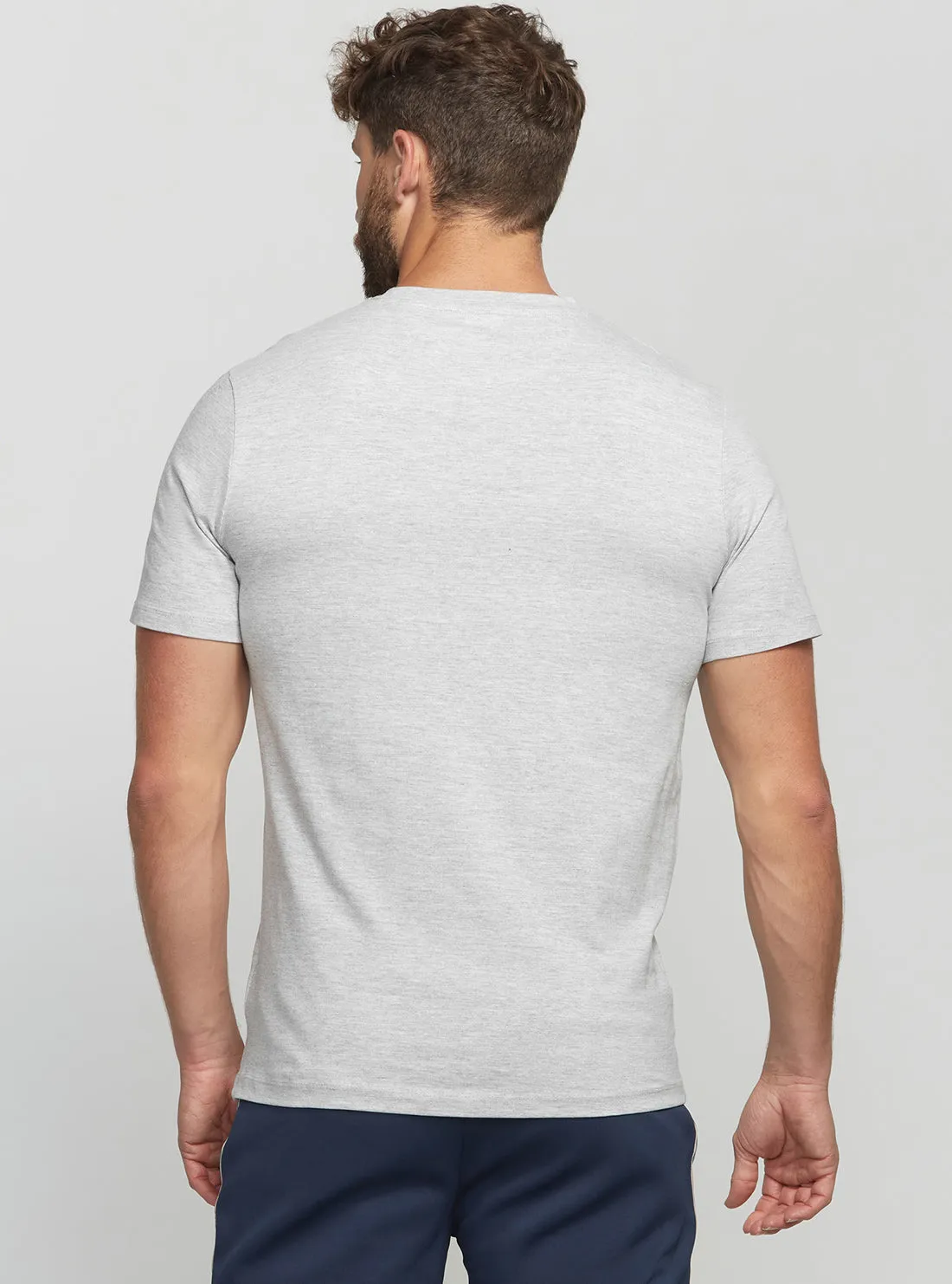 Eco Grey Eldred Active Logo T-Shirt