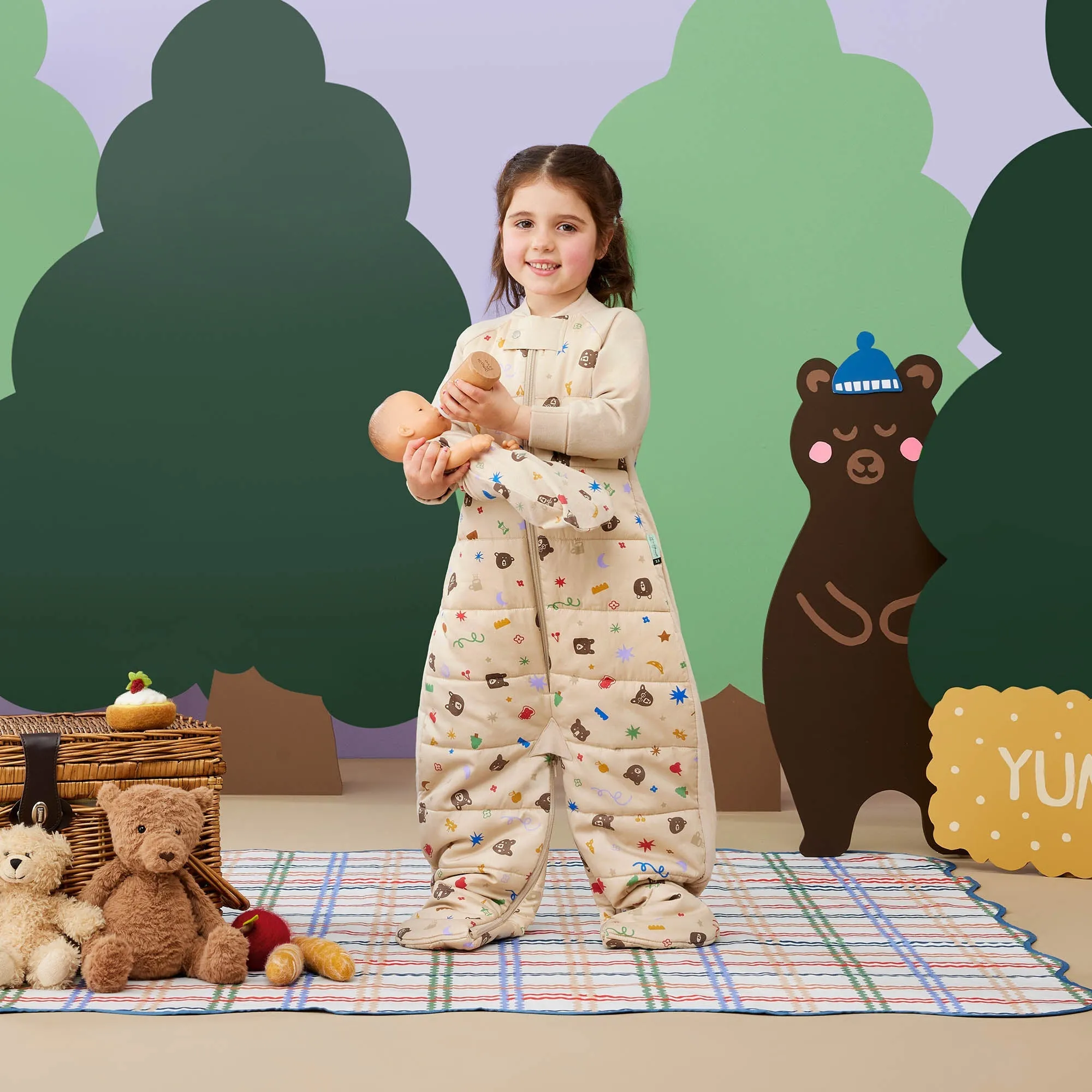 ergoPouch Sleep Suit Bag TOG 3.5 - Teddy Bear Party