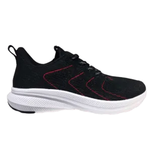 Erke Cushioning Shoes Men Running Black/Red 11120103417-001