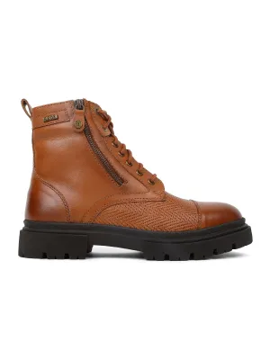 Ezok Tan Casual boot shoes for men 2501