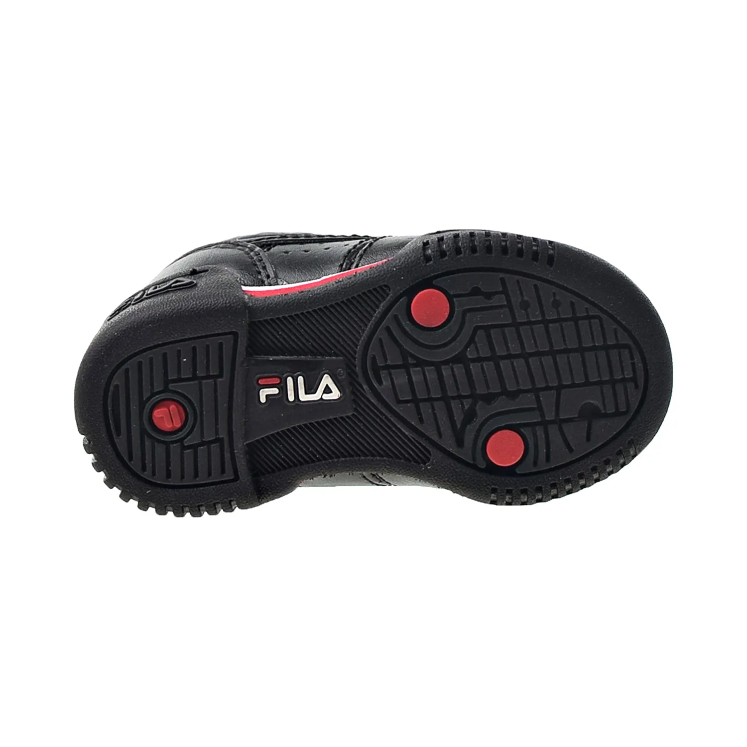 Fila Original Fitness Toddlers' Shoes Black-Red-White