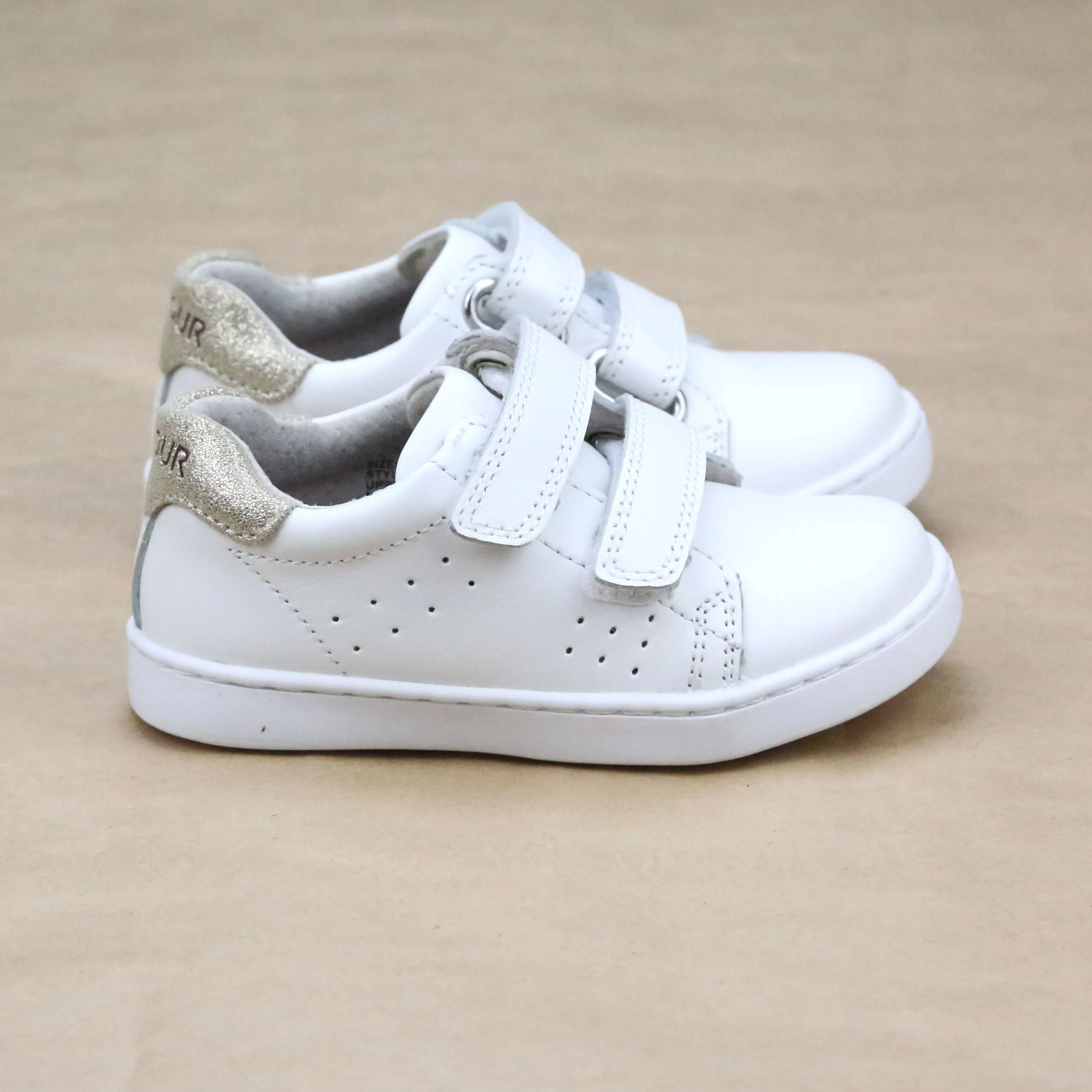 Girls Kenzie Double Velcro Sweetheart Sneaker