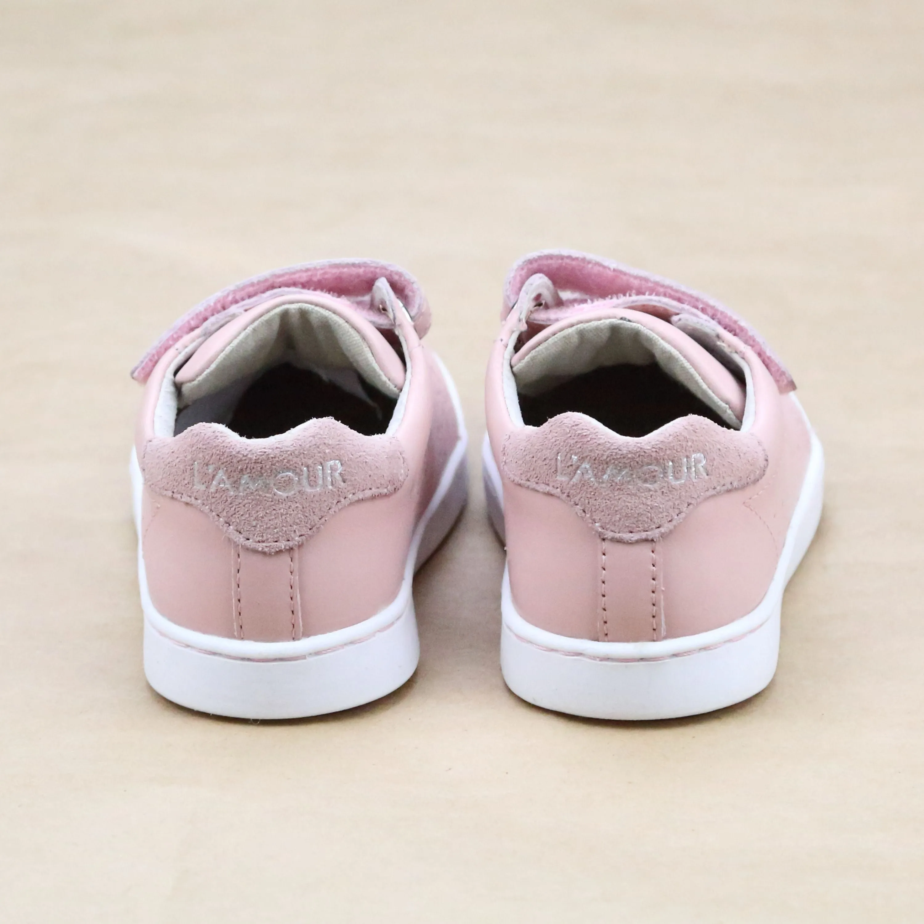 Girls Kenzie Double Velcro Sweetheart Sneaker