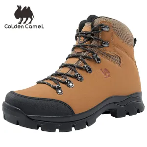 GOLDEN CAMEL  Genuine Leather Hiking Boots