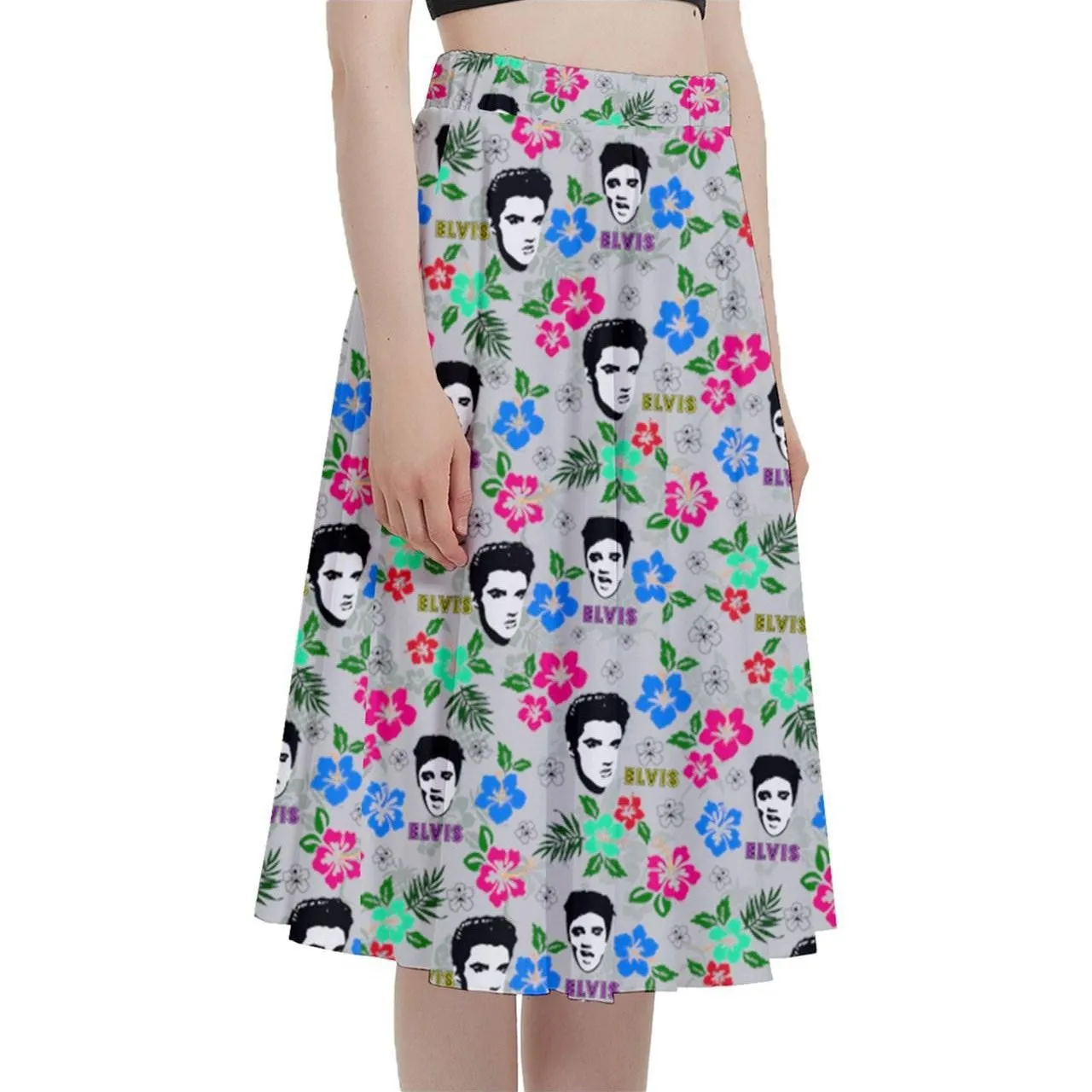 Hawaii Elvis Full Circle Skirt Various Colours