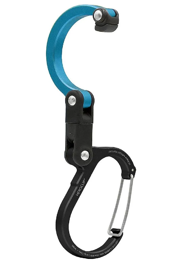 Heroclip Carabiner Mini Black Blue