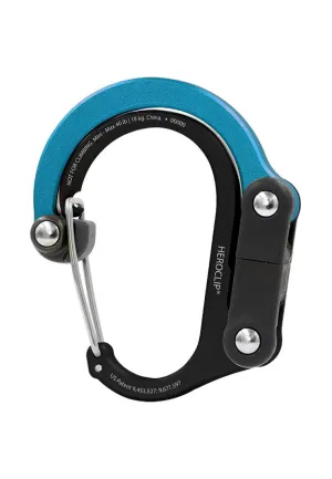 Heroclip Carabiner Mini Black Blue