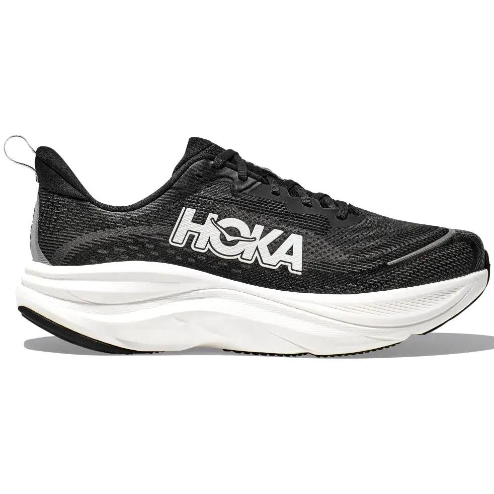 Hoka Men's Skyflow Running Shoes Black / White