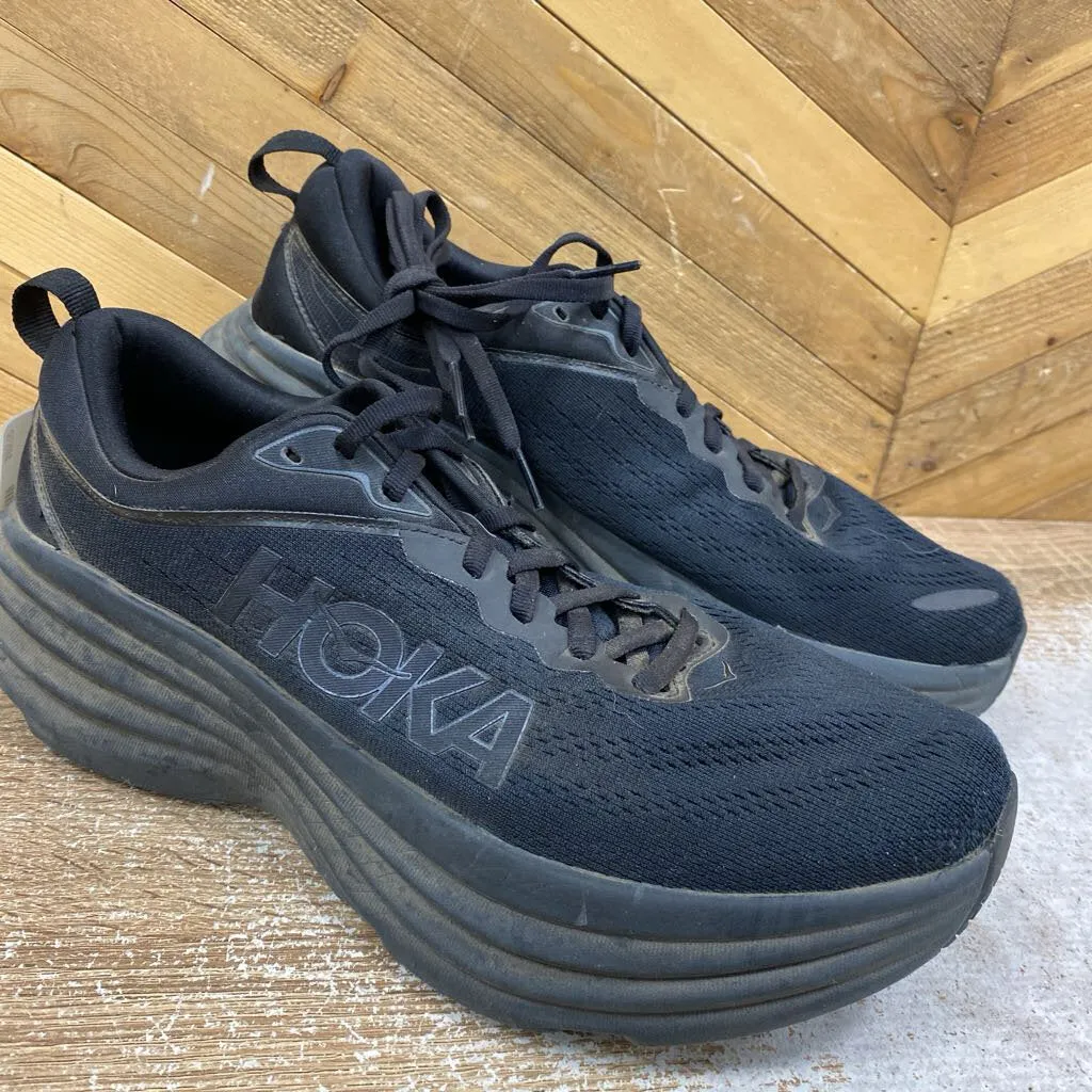 Hoka - Women's Bondi 8 Running Shoes - MSRP $200: Black-women-W10