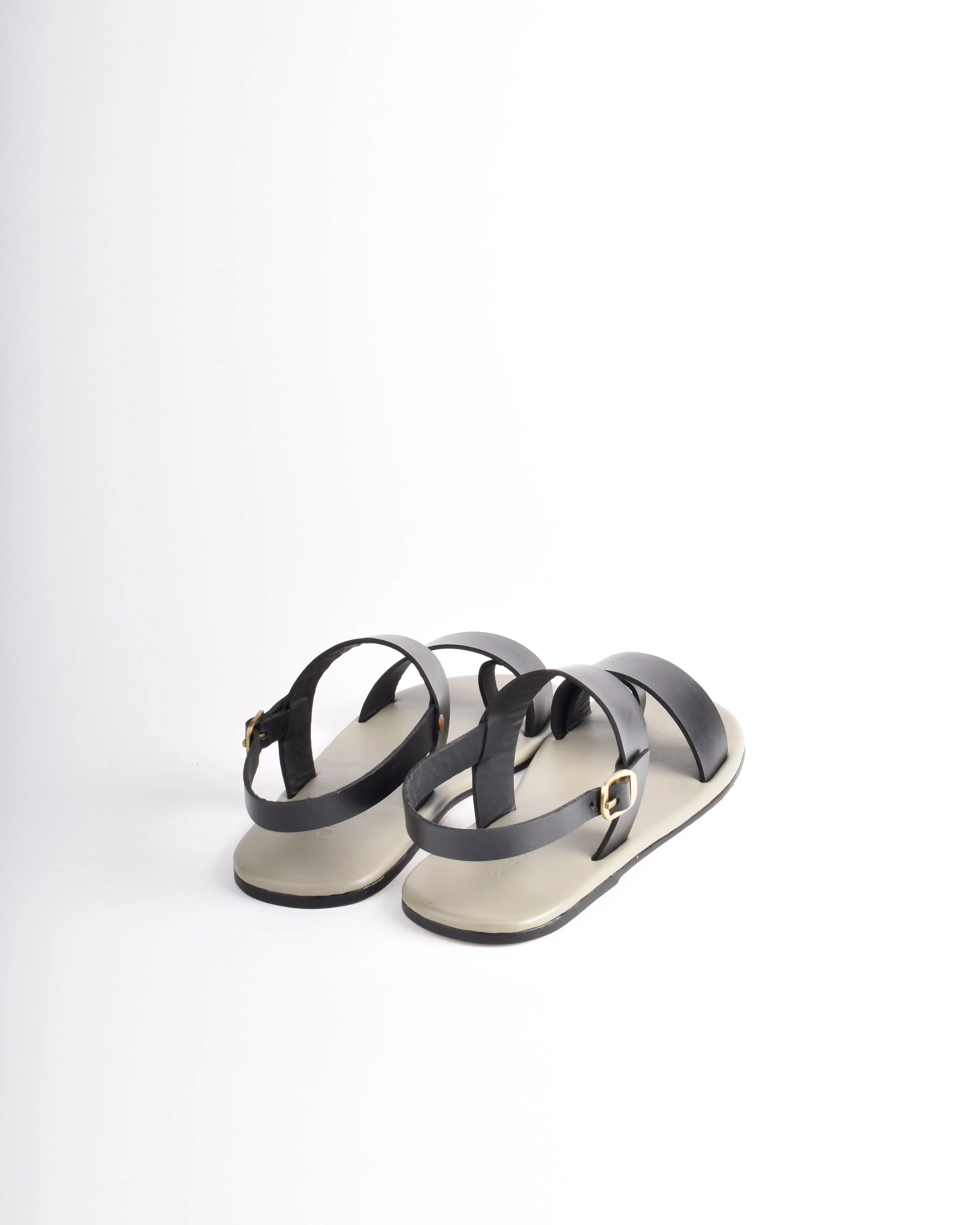 Horizontal Dual Strap Sandals