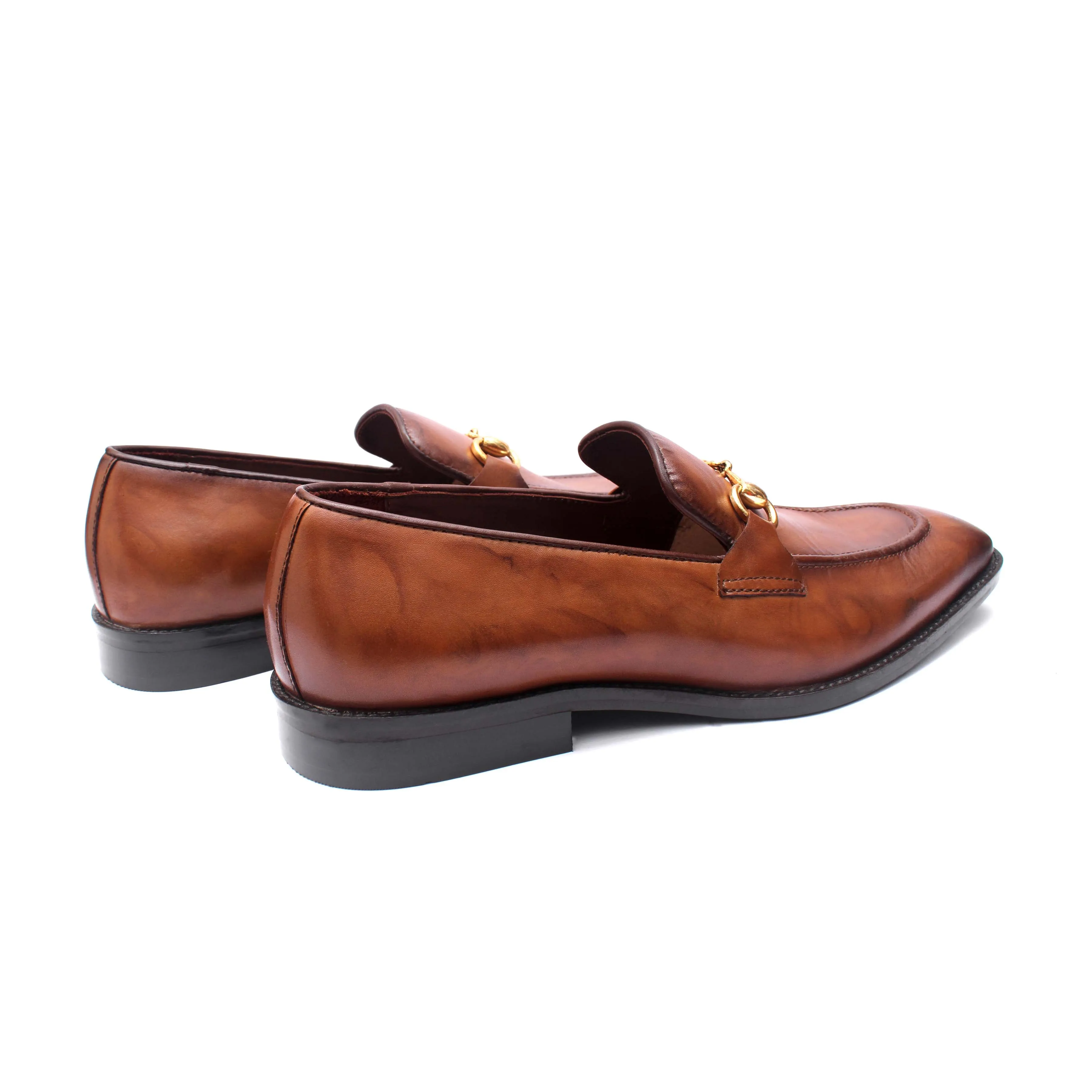 Horsebit Loafers Hand Patina