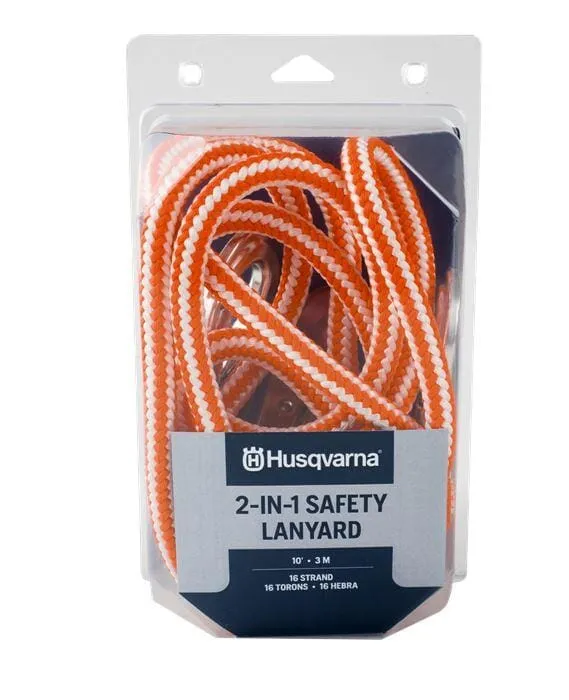 Husqvarna 2-in-1 Safety Positioning Lanyard - 596936401