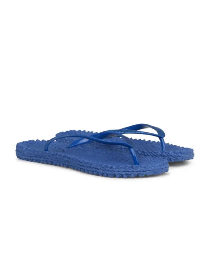 Ilse Jacobsen T Flip Flops With Glitter Cheerful 01 Sapphire Blue (Direct Blue)