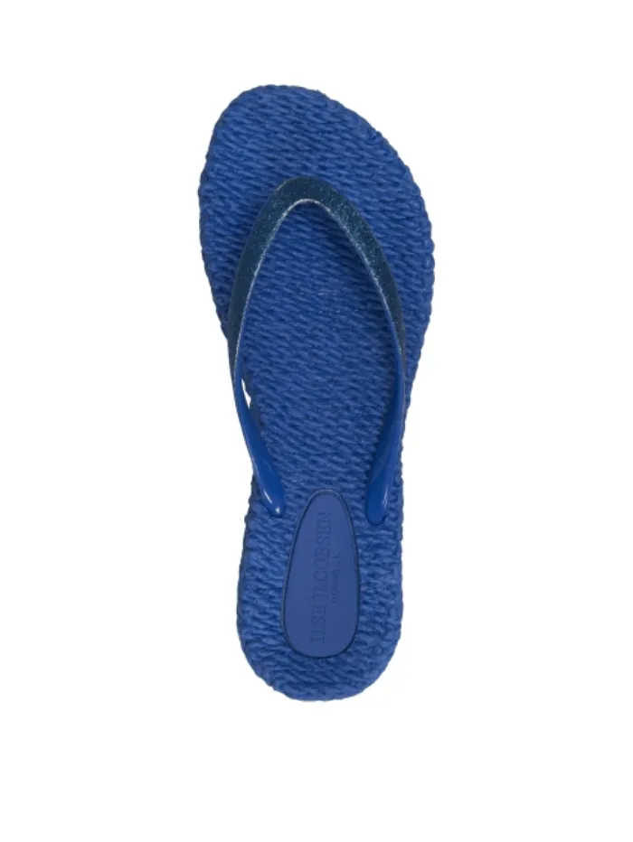 Ilse Jacobsen T Flip Flops With Glitter Cheerful 01 Sapphire Blue (Direct Blue)