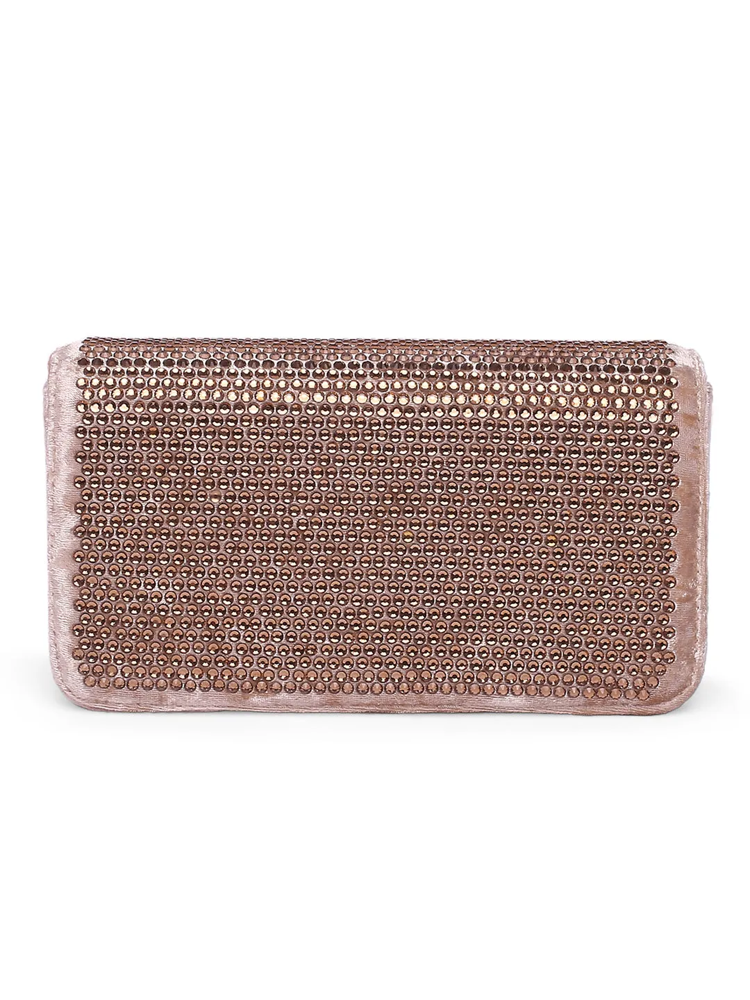 Inc.5 Women Gold Embellished Fancy Clutch