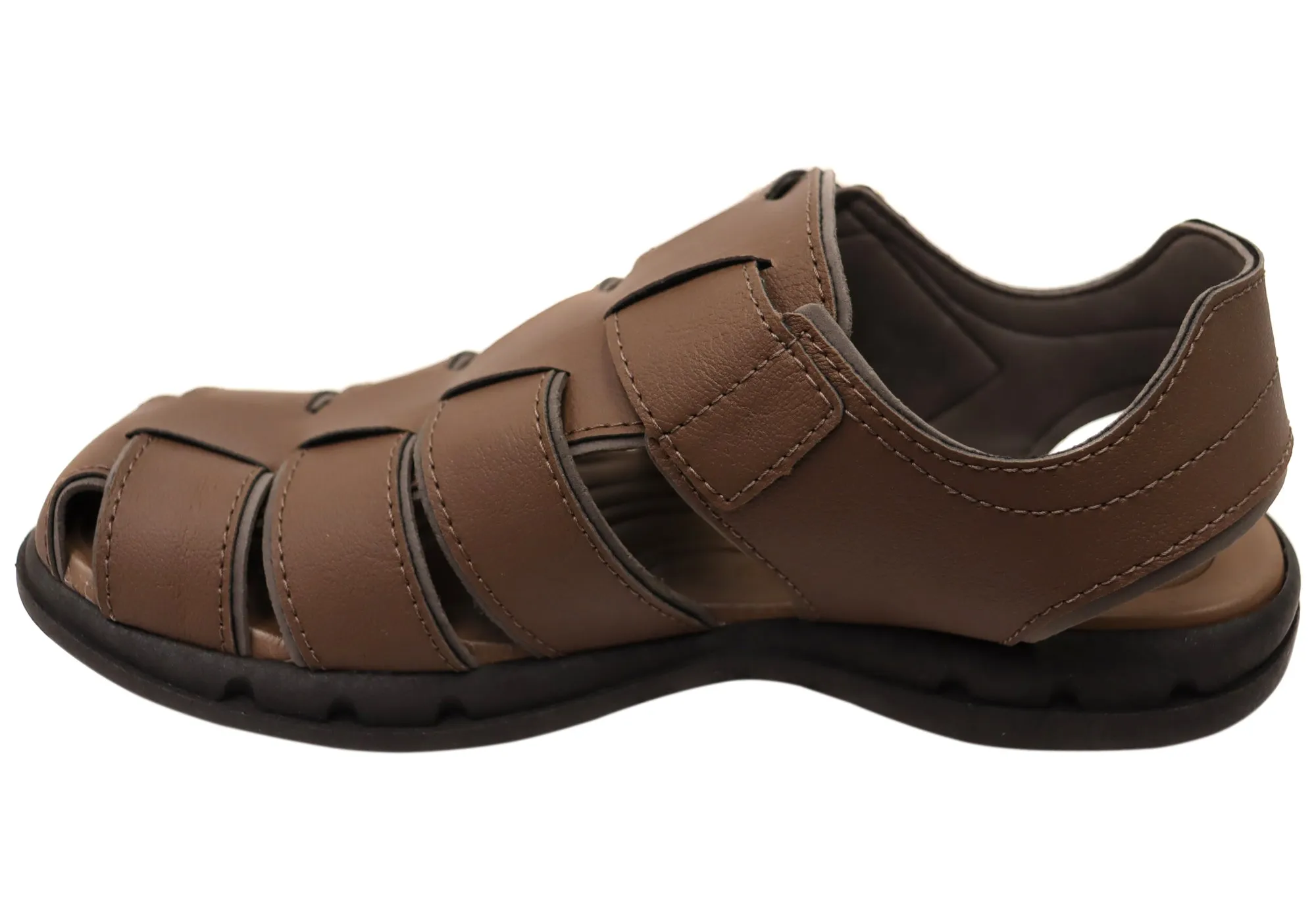 Itapua Parker Mens Comfortable Closed Toe Sandals Made In Brazil