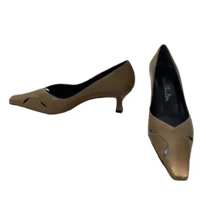 Jane Shilton Leather Court Shoe Tan UK 4.5 Eu 37.5