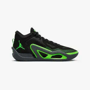 Jordan | TATUM 1 "HOME TEAM" PF  { BLACK/GREEN STRIKE-ANTHRACITE