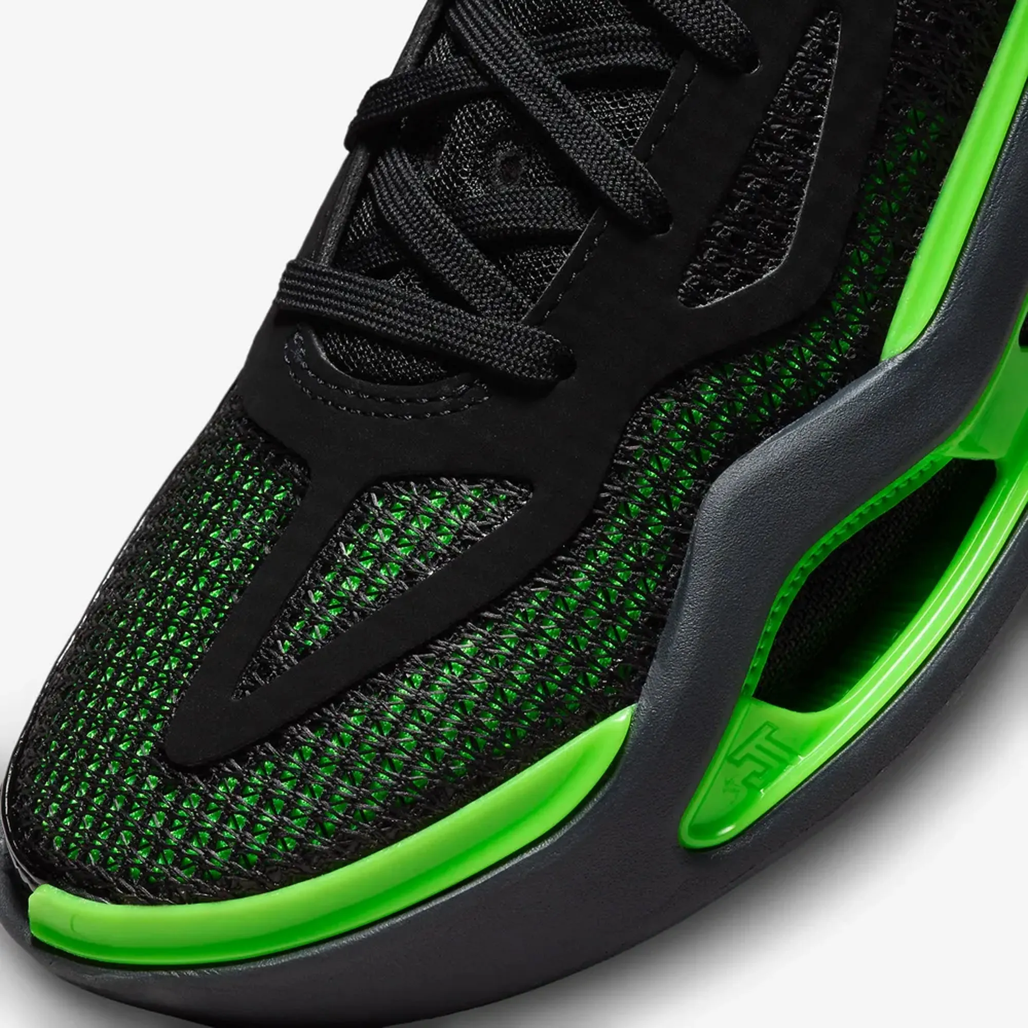 Jordan | TATUM 1 "HOME TEAM" PF  { BLACK/GREEN STRIKE-ANTHRACITE