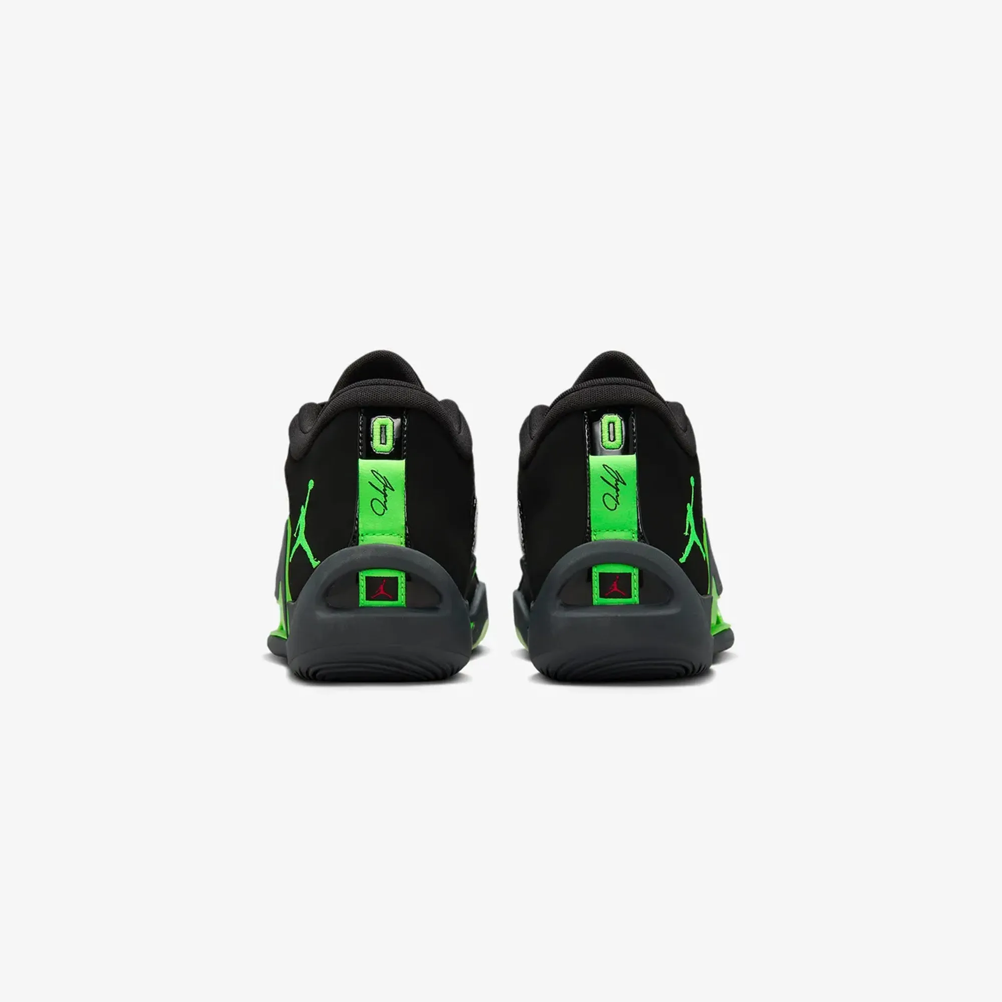 Jordan | TATUM 1 "HOME TEAM" PF  { BLACK/GREEN STRIKE-ANTHRACITE