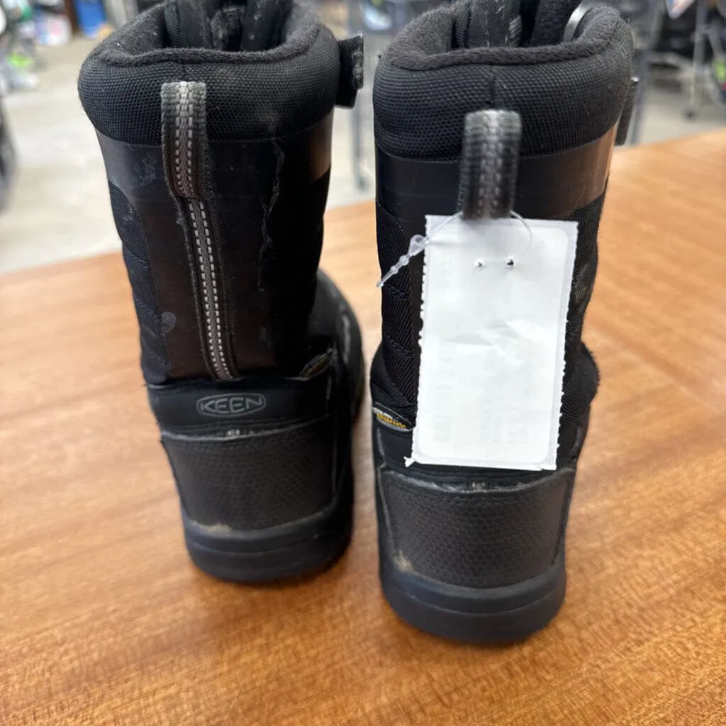 Keen - youth winter boots- MSRP $ 120: BLack -children-4Y