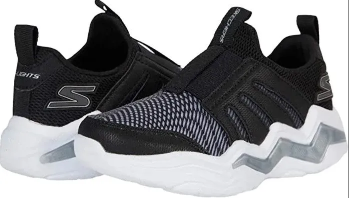 Kids Boys Skechers Erupters Iv - Zandor Shoes Black / Silver