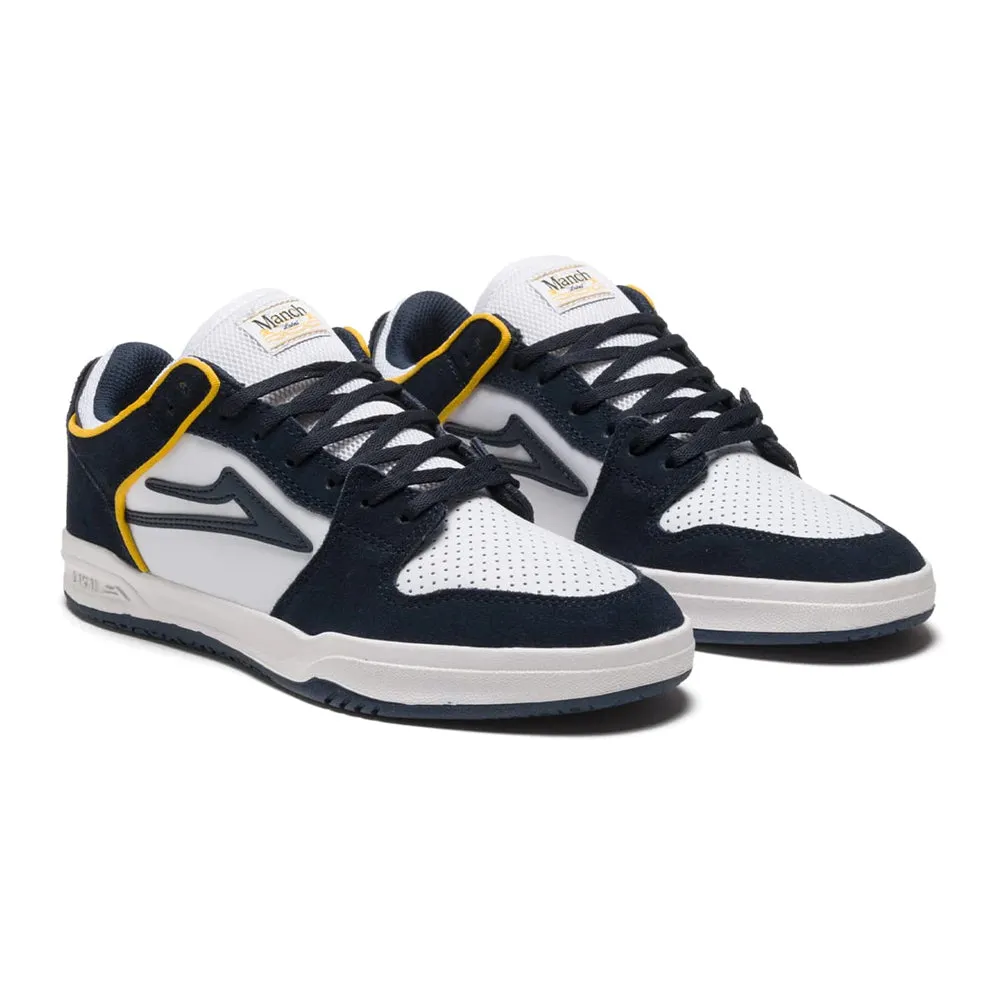 LAKAI TELFORD LOW // NAVY/WHITE SUEDE