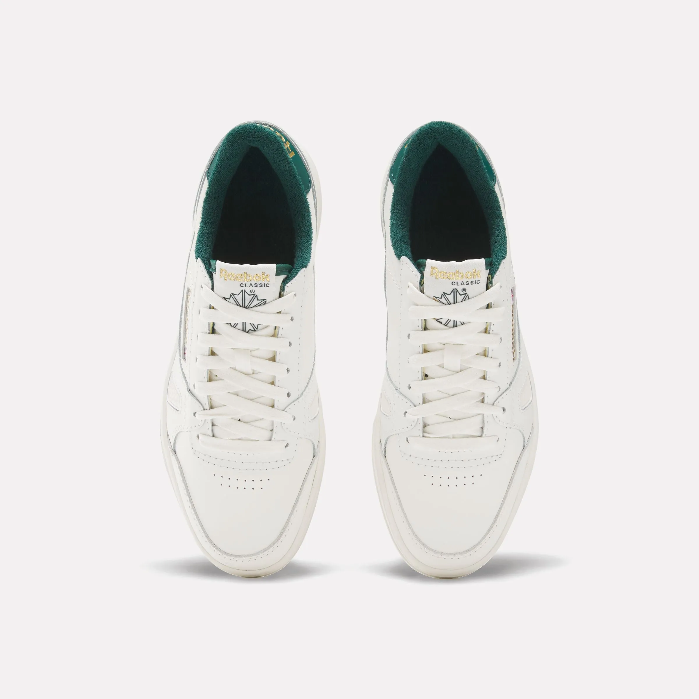 Lt Court Shoes Chalk/Vintagechalk/Clgtgreen