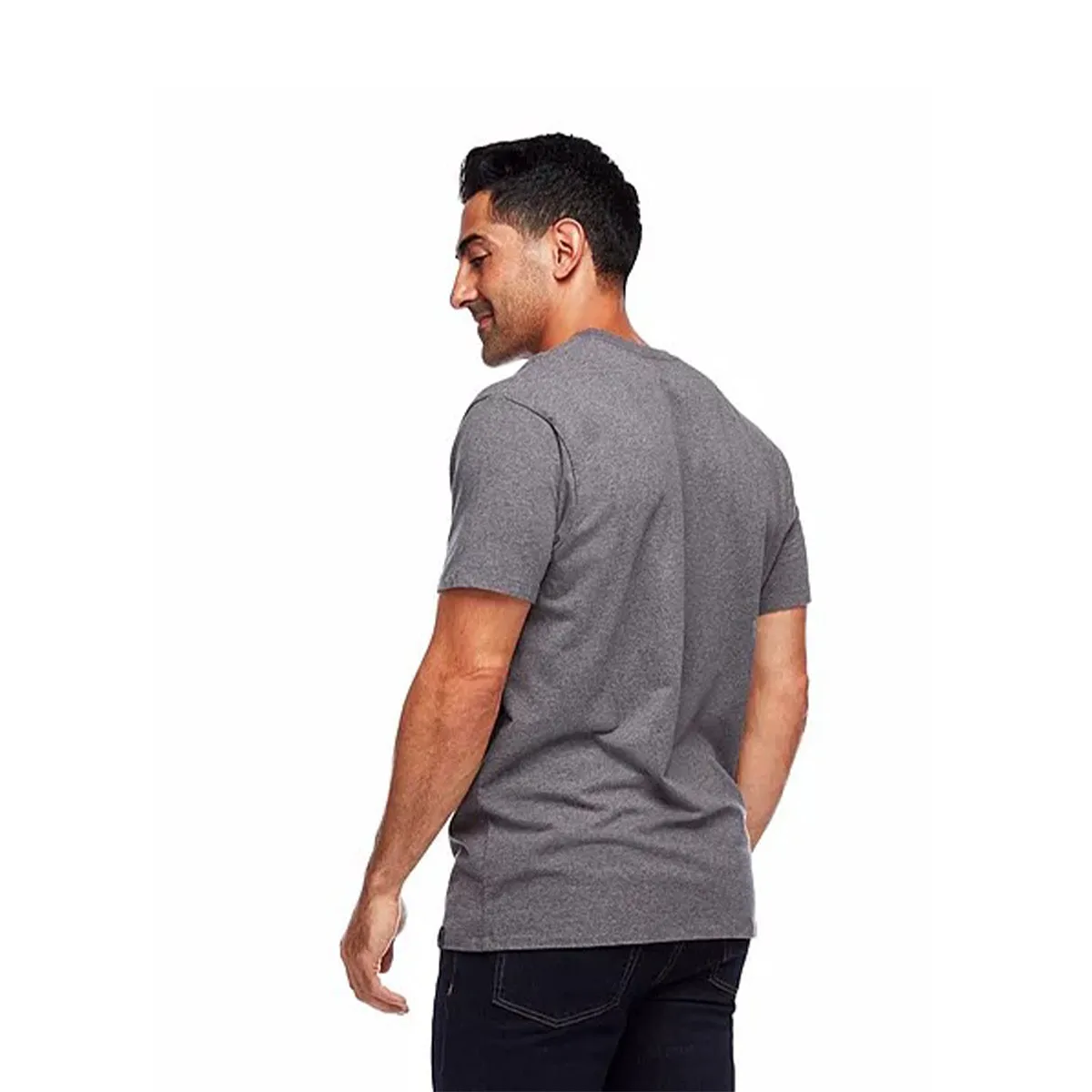 M Basis Tee Charcoal Heather