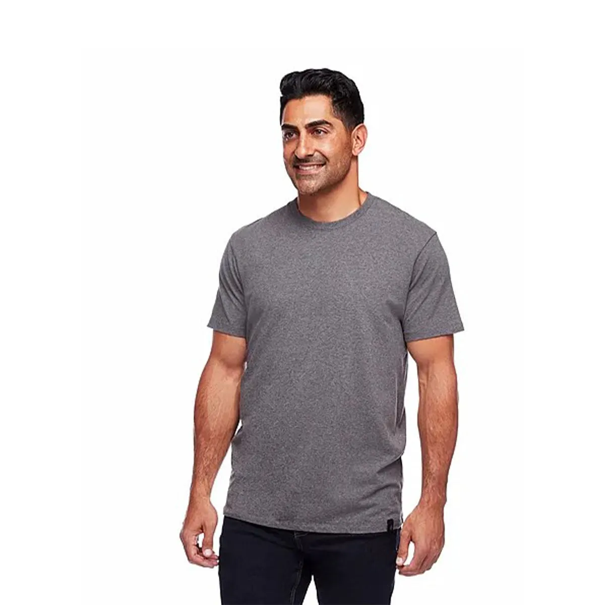 M Basis Tee Charcoal Heather