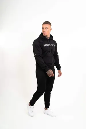 MDC Men's Black 2 Piece Tracksuit Set