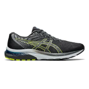 Men's Asics Gel-Cumulus 22, Graphite Grey/Lime Zest, 12 4E Extra Wide