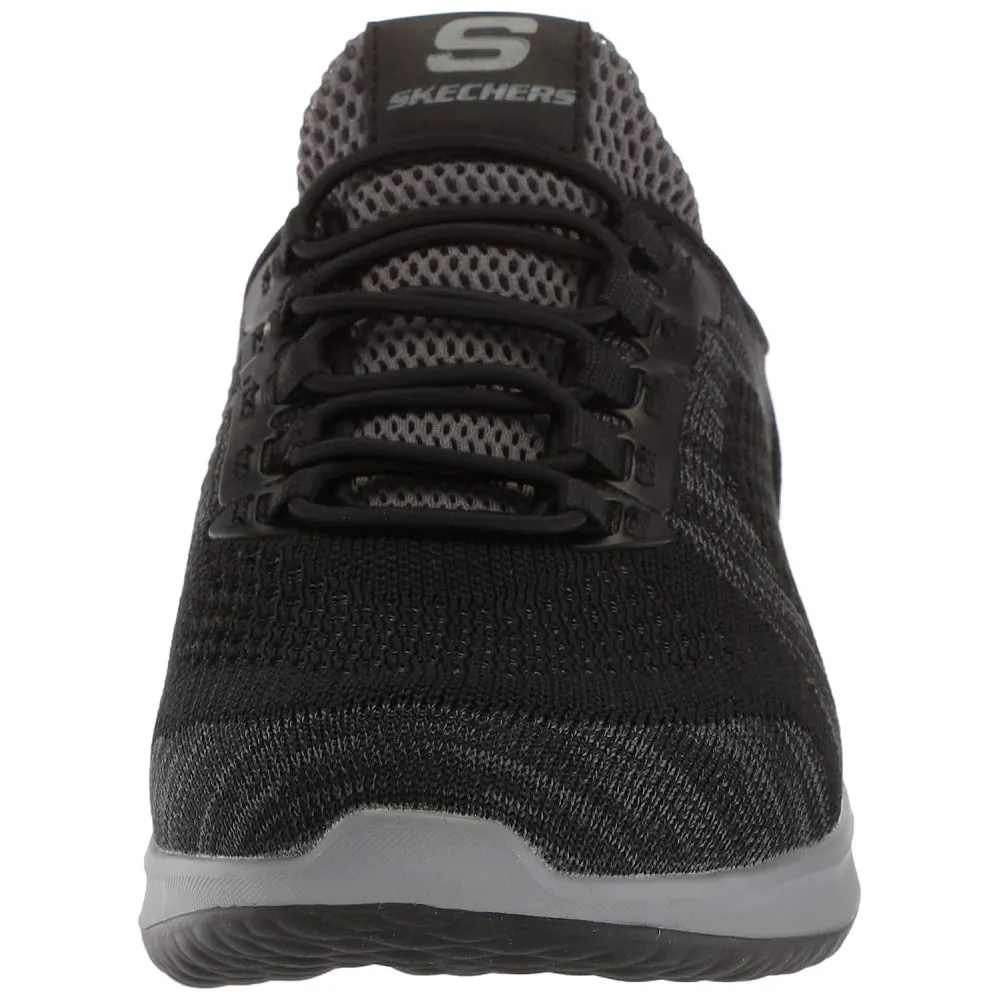 Men's Delson Brewton Running Shoe (Black/Charcoal)