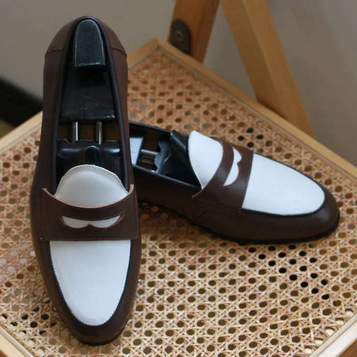 Men's Leather Penny Loafers