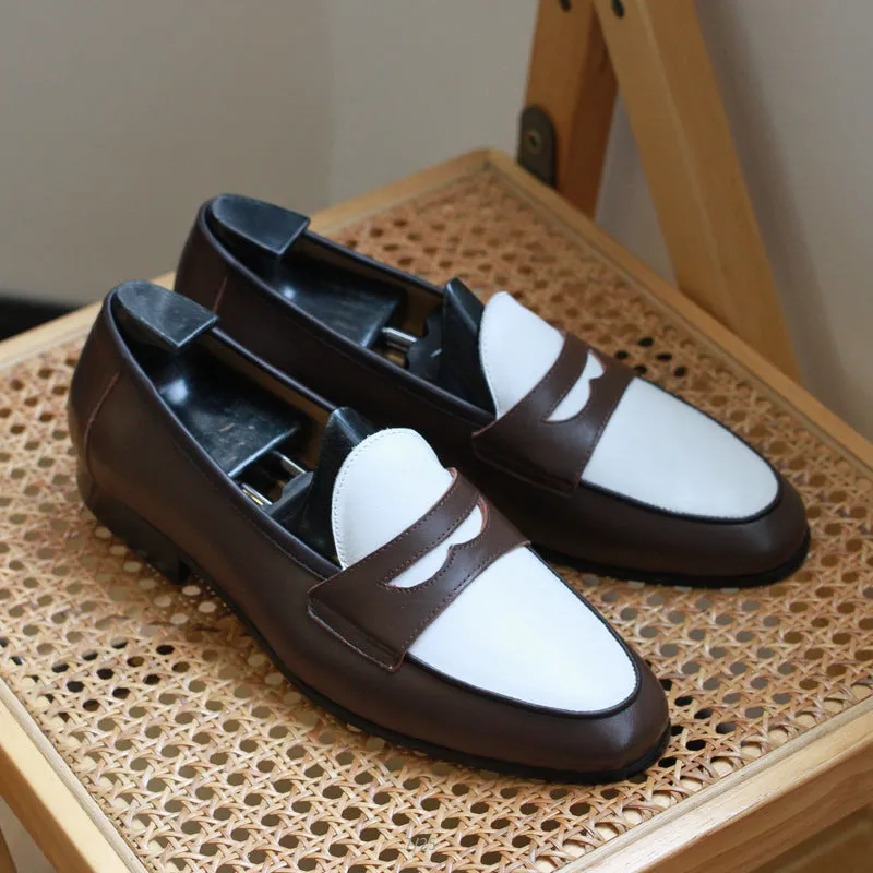 Men's Leather Penny Loafers