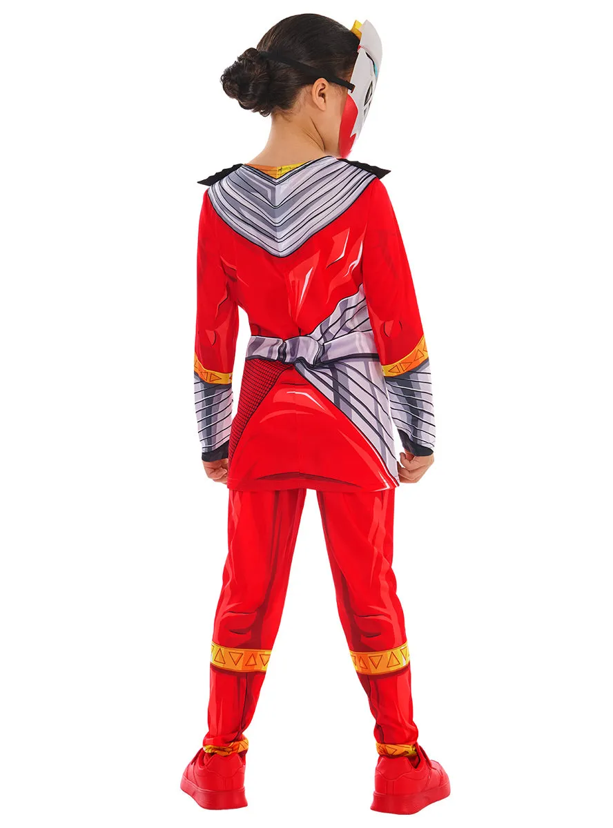 Mighty Morphin Power Rangers Cosmic Fury Girls Red Ranger Costume