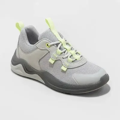 New - All In Motion Kids Lace-Up All-Purpose Shoes Sneakers Breathable Performance