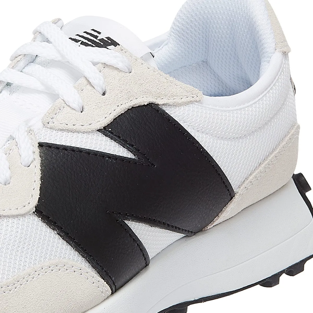 New Balance 327 White Trainers