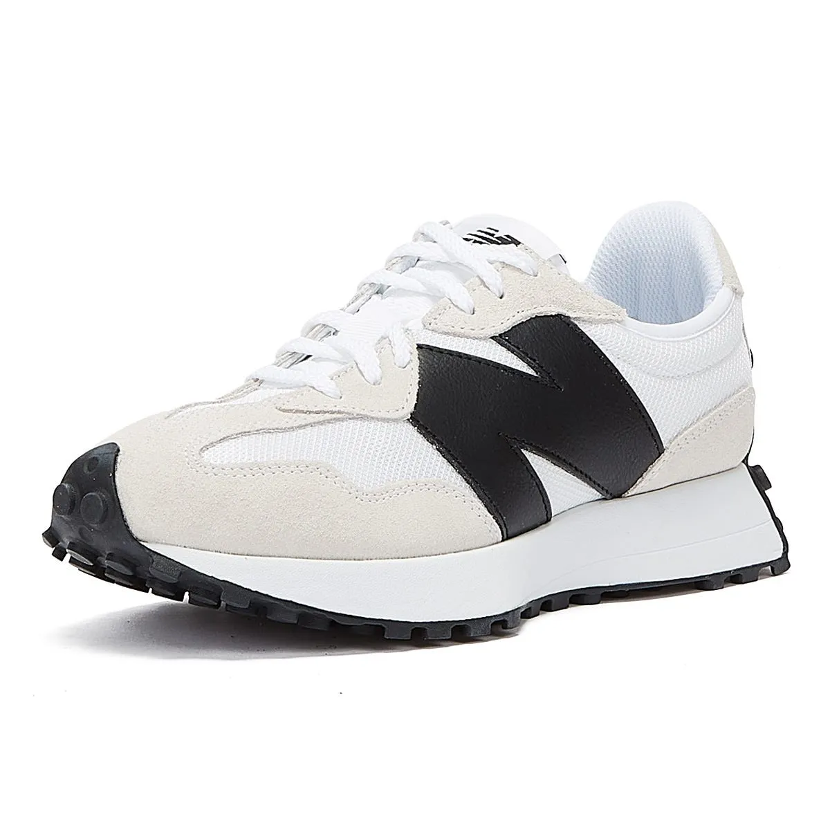 New Balance 327 White Trainers