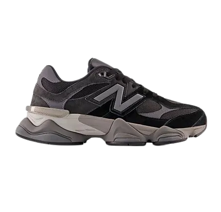 New Balance Men's 9060 Shoes - Black / Castlerock / Rain Cloud