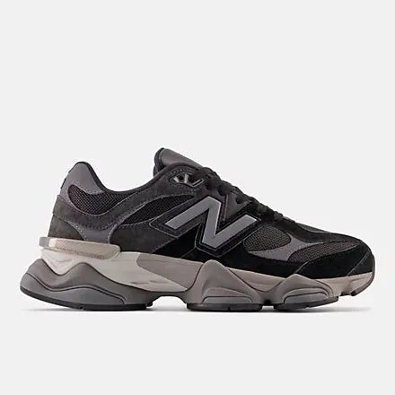 New Balance Men's 9060 Shoes - Black / Castlerock / Rain Cloud