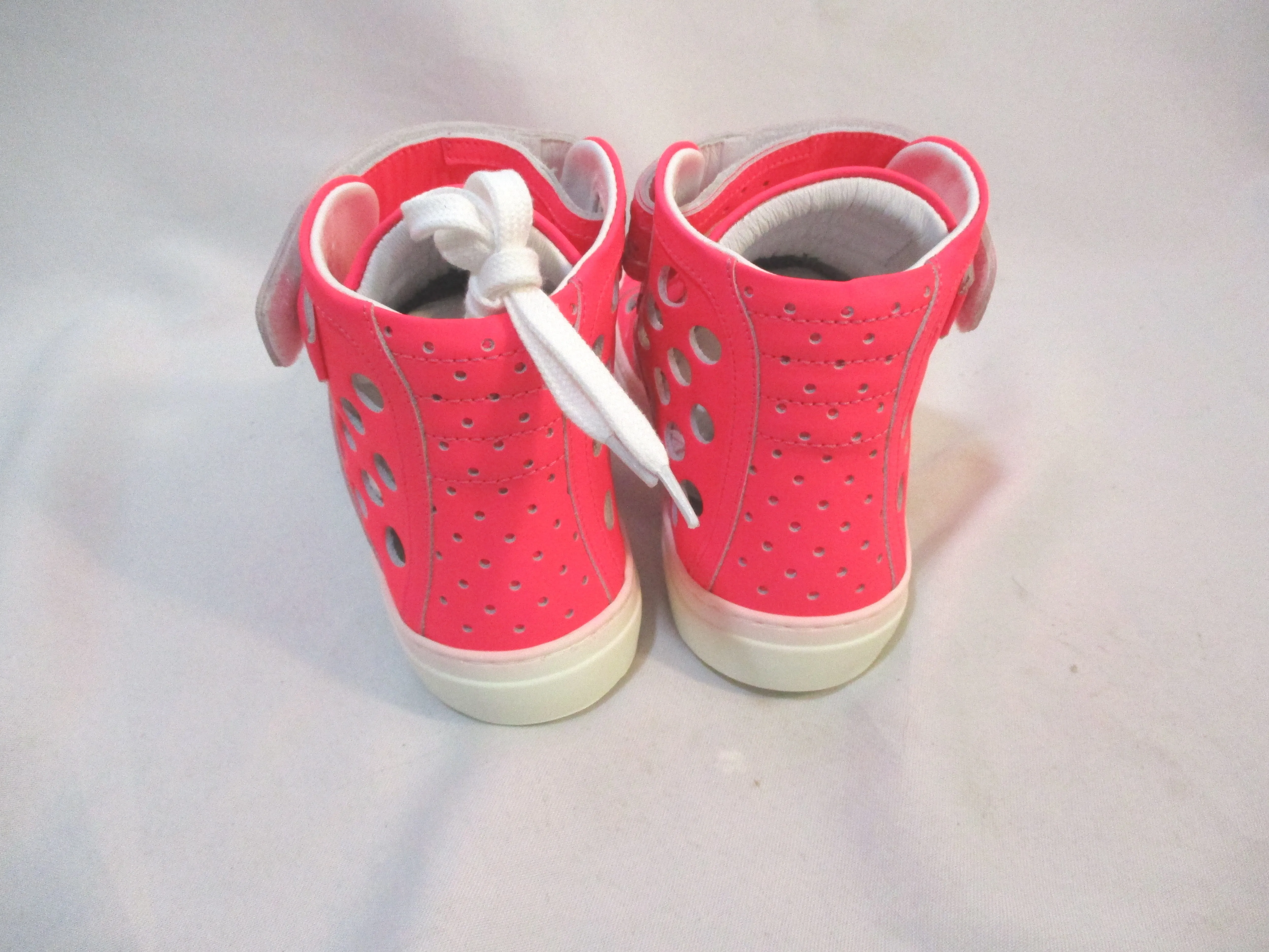 NEW PIERRE HARDY GUM CALF Sneaker TRAINER Shoe 36 NEON PINK